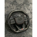 Perodua flathead Steering GR STEERING carbon fiber