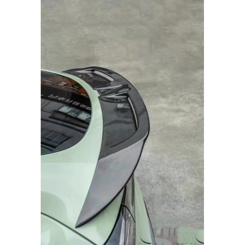 Tesla Model Y Carbon fiber Bodykit accessories Tesla spoiler frontlip Sideskirt Diffuser Carbon fiber hood