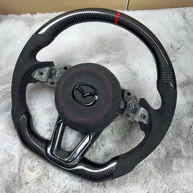 Mazda 3 6 cx30 cx5 steering Plug and play Carbon steering