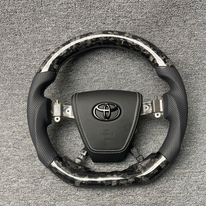 Toyota Steering Carbon fiber pnp forge carbon alphard vellfire camry voxy LC toyota steering