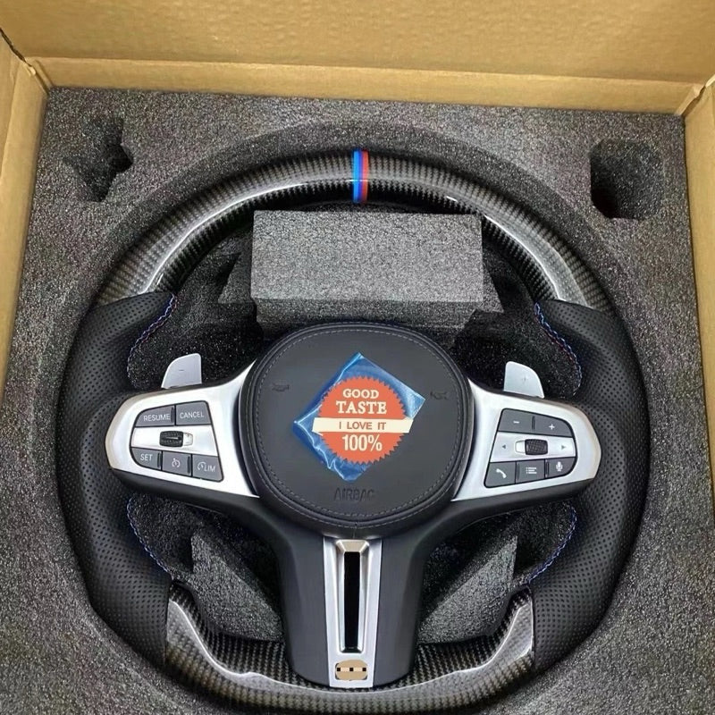 BMW G series ForgeCarbon Led steering wheel F series G bmw steering accessories