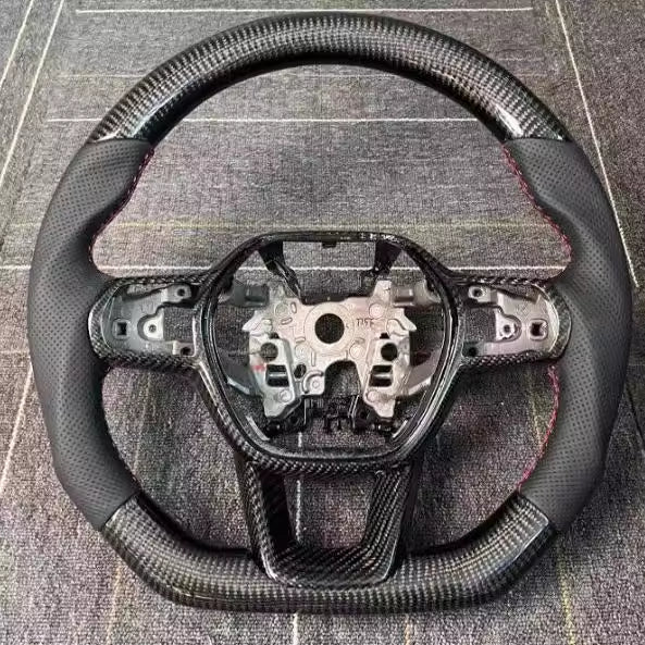 Honda Forged Carbon Fiber Steering Wheel | 11th Gen Civic | CR-V | Accord | HR-V | Sport Racing Style Steering Wheel Upg
