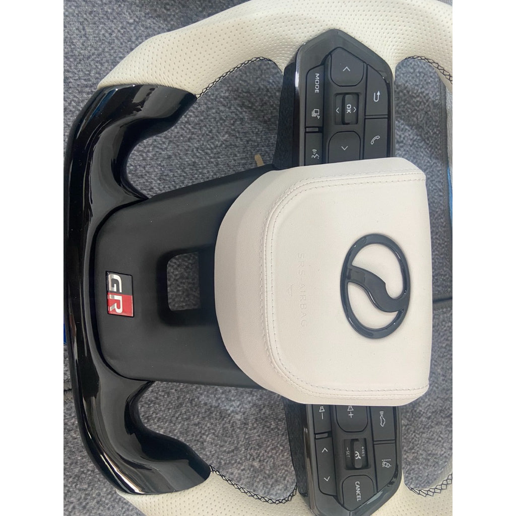 Perodua LED RPM CREAMWHITE PANDA GR STEERING perodua gr steering toyota gr steering perodua accessories