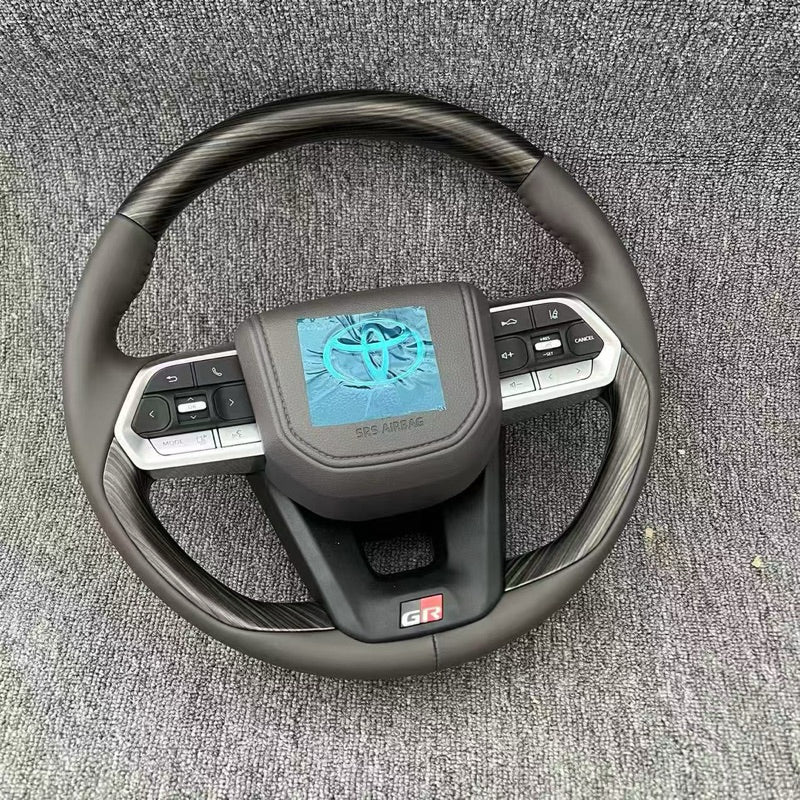 Toyota Steering Wood Material Classic Version plug and play all toyota steering accessories
