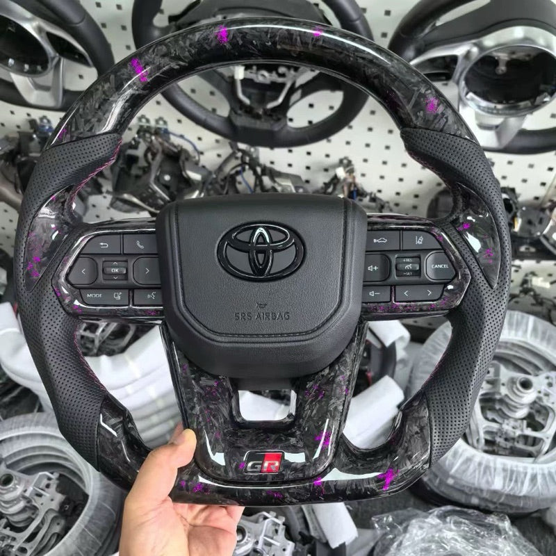 Toyota Steering Forge Carbon Custom Made Plug and play Real high quality carbon colour premium
