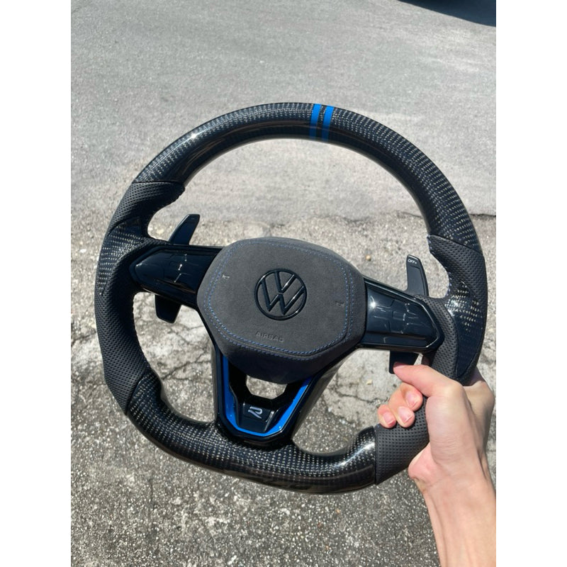 Volkswagen carbon steering Passat golf arteon jetta sirocco vw steering accessories golf bodykit