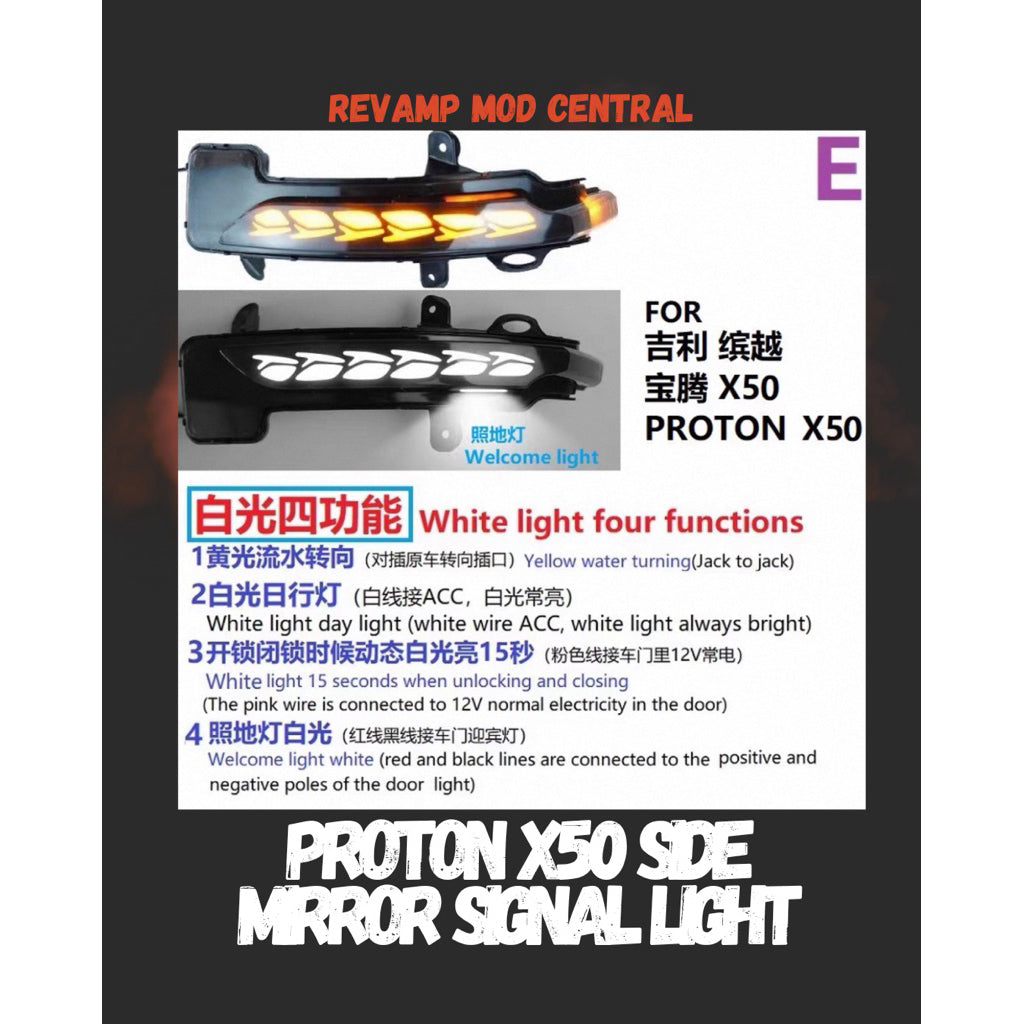 Proton X50 SC Spoiler Facelift Geely Spoiler V...