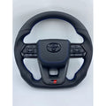Toyota Steering Full leather blue stiching plug and play
