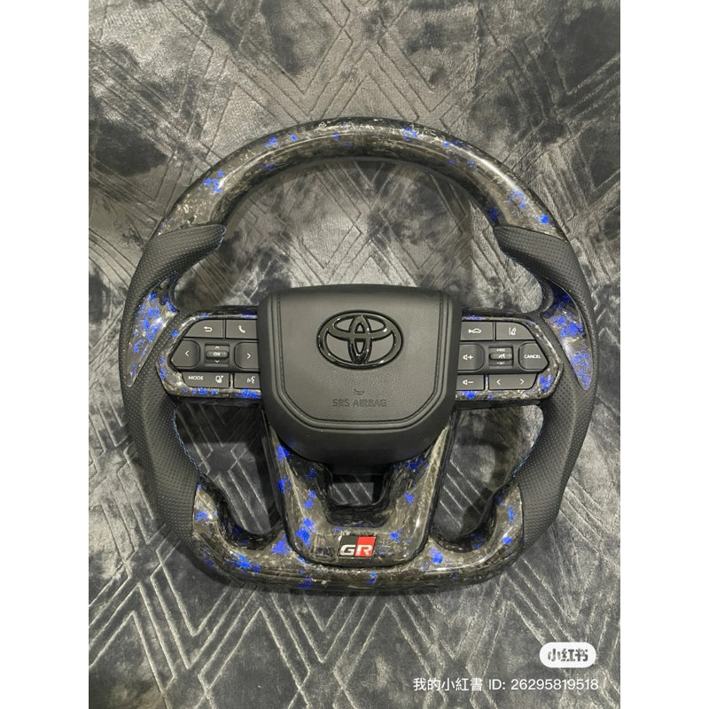 Toyota Forged Carbon Steering New to old change Real carbon