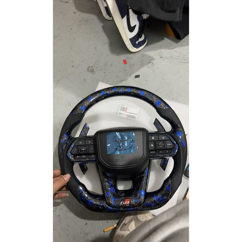 Toyota Steering Forge Carbon Custom Made Plug and play Real high quality carbon colour premium