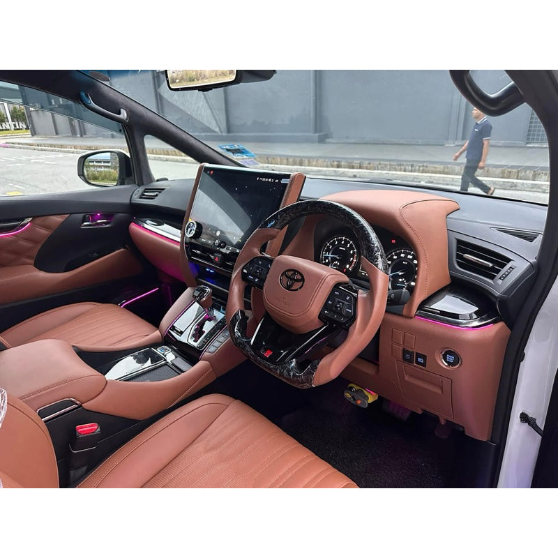 Toyota Steering Cream Luxury GR sports steering toyota accessories Free airbag