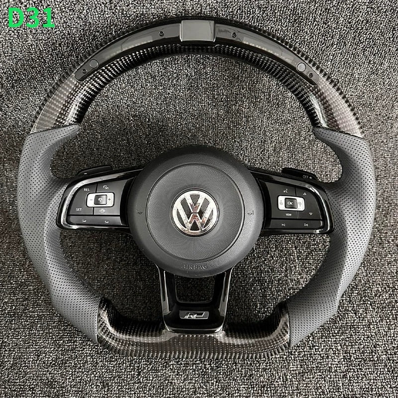 Volkswagen carbon steering Passat golf arteon jetta sirocco vw steering accessories golf bodykit