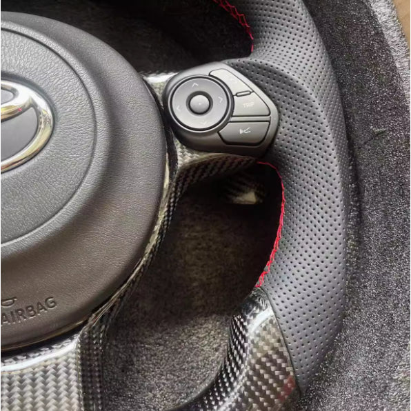 Carbon Fiber toyota 86 Paddle Shift Sport Steering Wheel for Toyota 86 GR & Mark X alphard