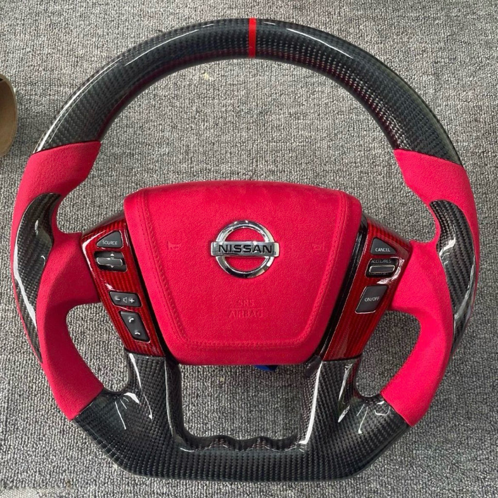 Nissan Carbon Fiber steering Nissan Patrol Teana Xtrail All nissan steering GTR nissan accessories