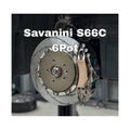 Savanini S66C 6 Pot Brake Caliper | Heavy Duty Big Brake Kit | CNC Forged | High Stability Braking