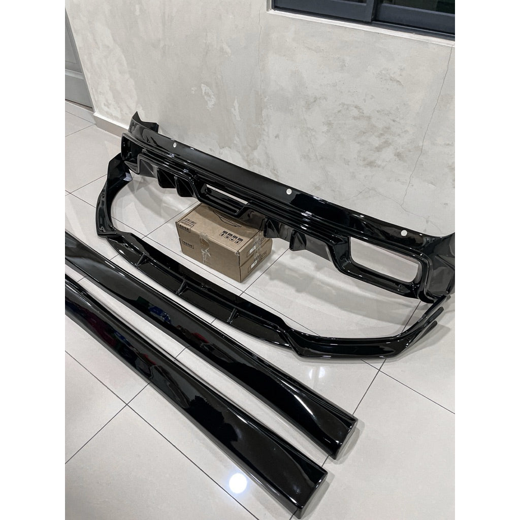 Proton x50 FL bodykit Diffuser Front lip Sideskirt Proton bodykit accessories
