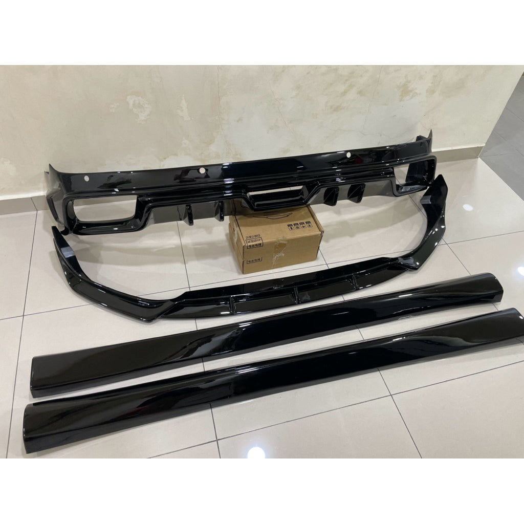 Proton x50 FL bodykit Diffuser Front lip Sideskirt Proton bodykit accessories