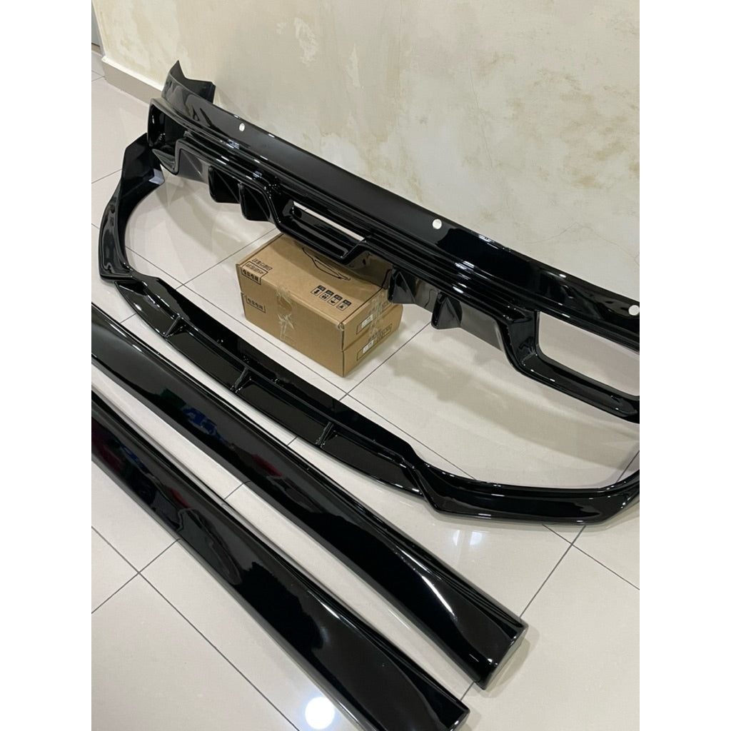 Proton x50 FL bodykit Diffuser Front lip Sideskirt Proton bodykit accessories