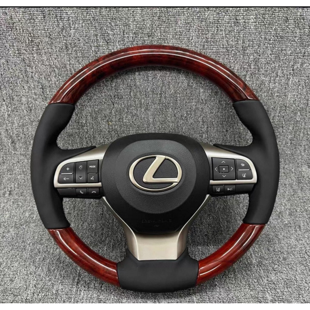 Lexus Wood F Sport Steering alphard Vellfire p...