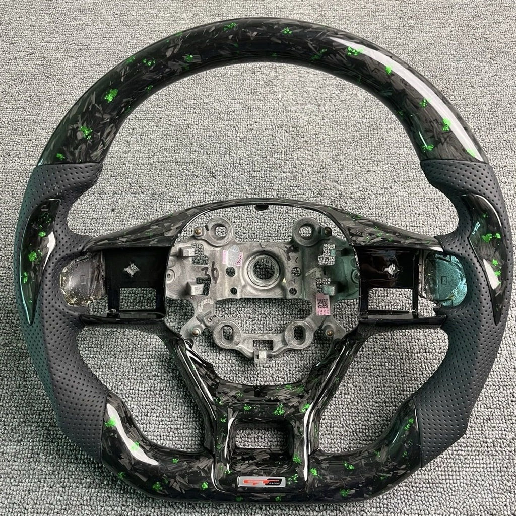 🟢Kia Rio Carbon steering forge carbon steering kia steering kia accessories