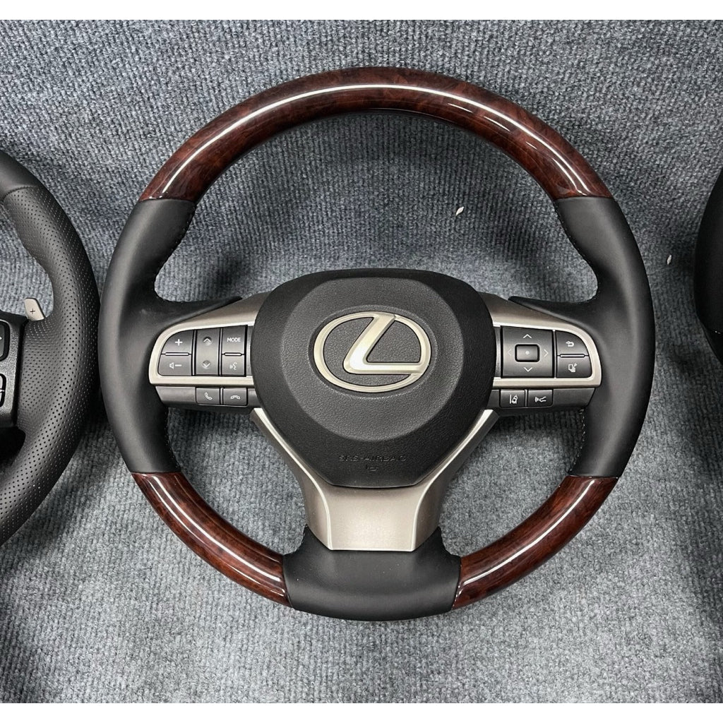 Lexus Wood F Sport Steering alphard Vellfire p...