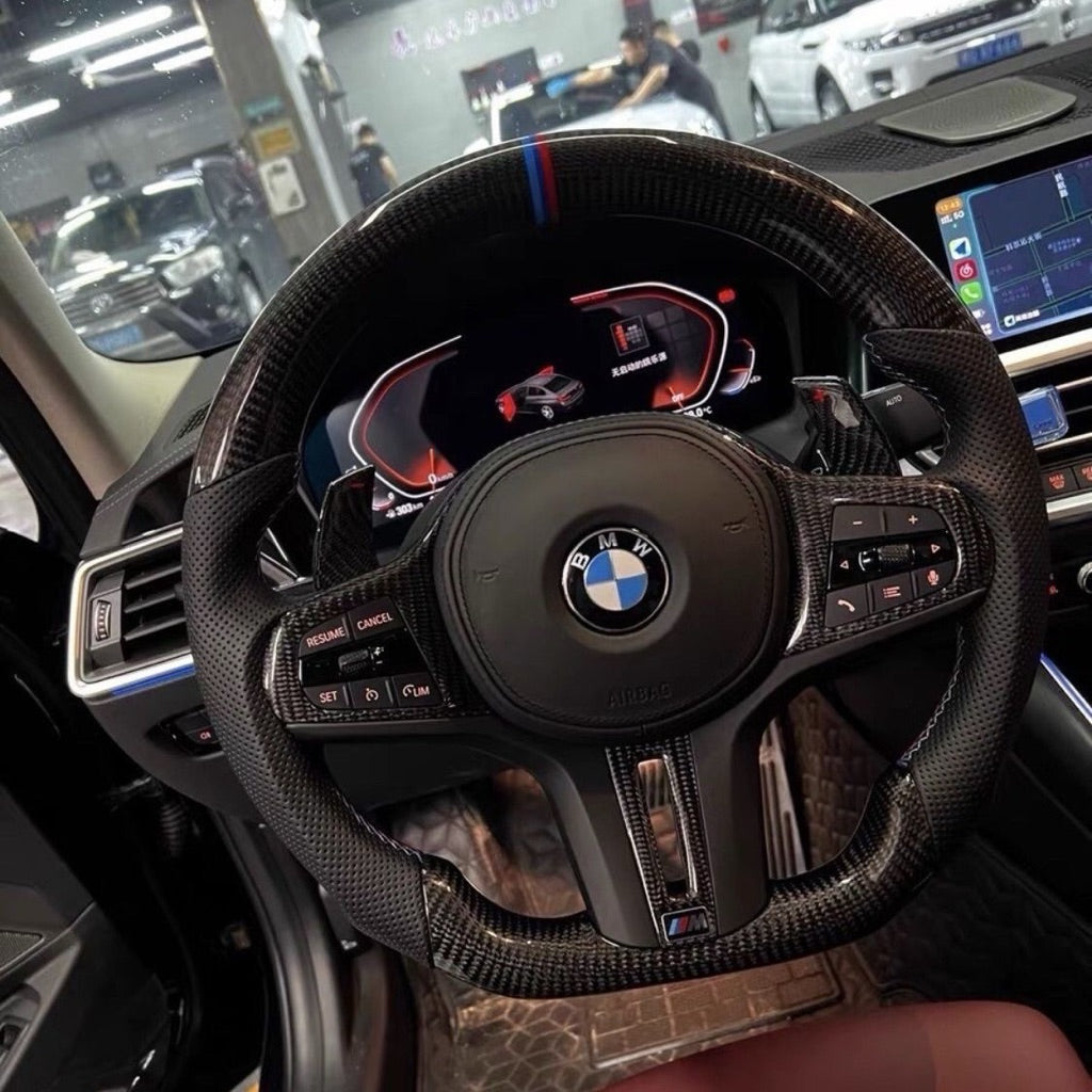 BMW G20 carbon fiber steering included full airbag bmw steering