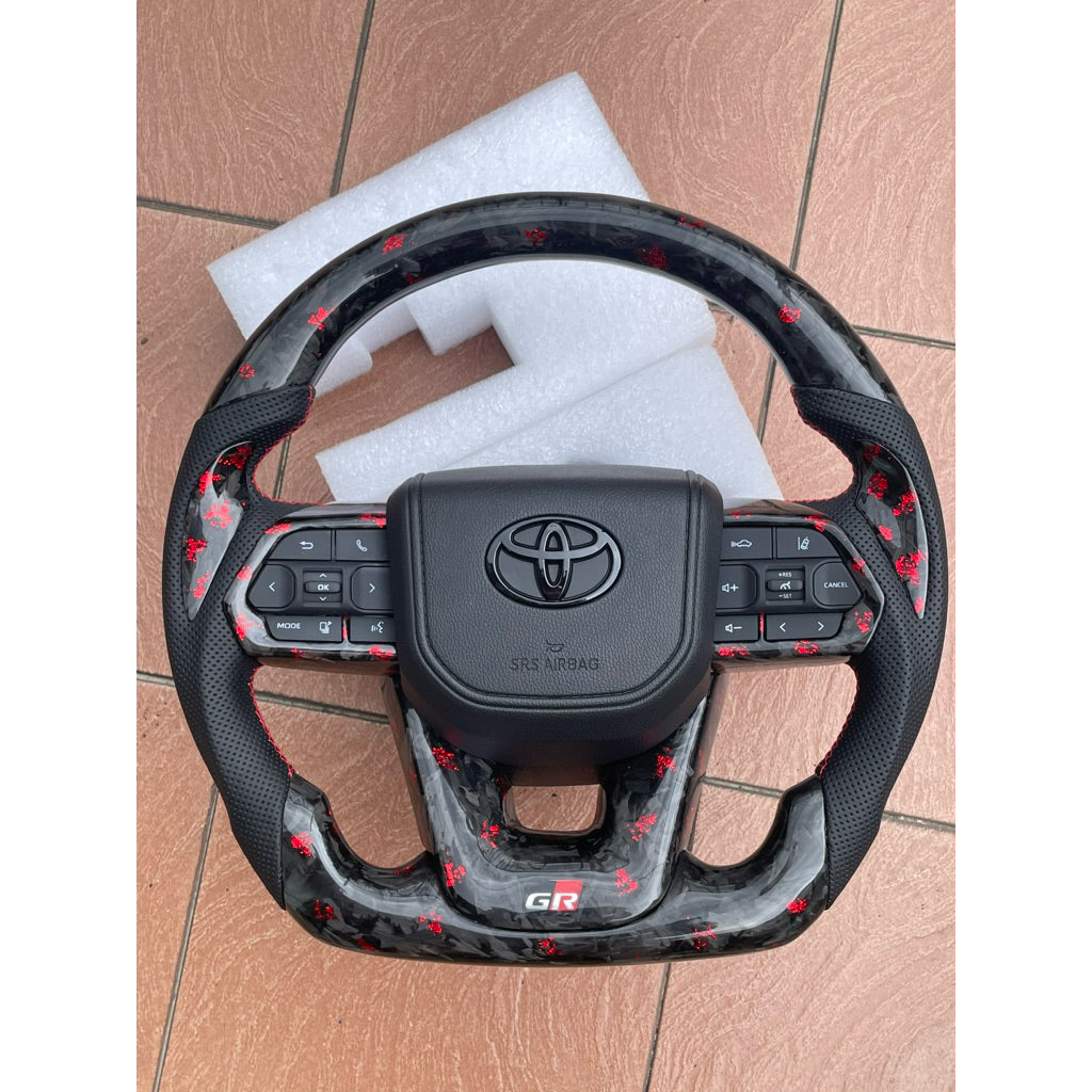 Toyota Steering Forge Carbon Custom Made Plug and play Real high quality carbon colour premium