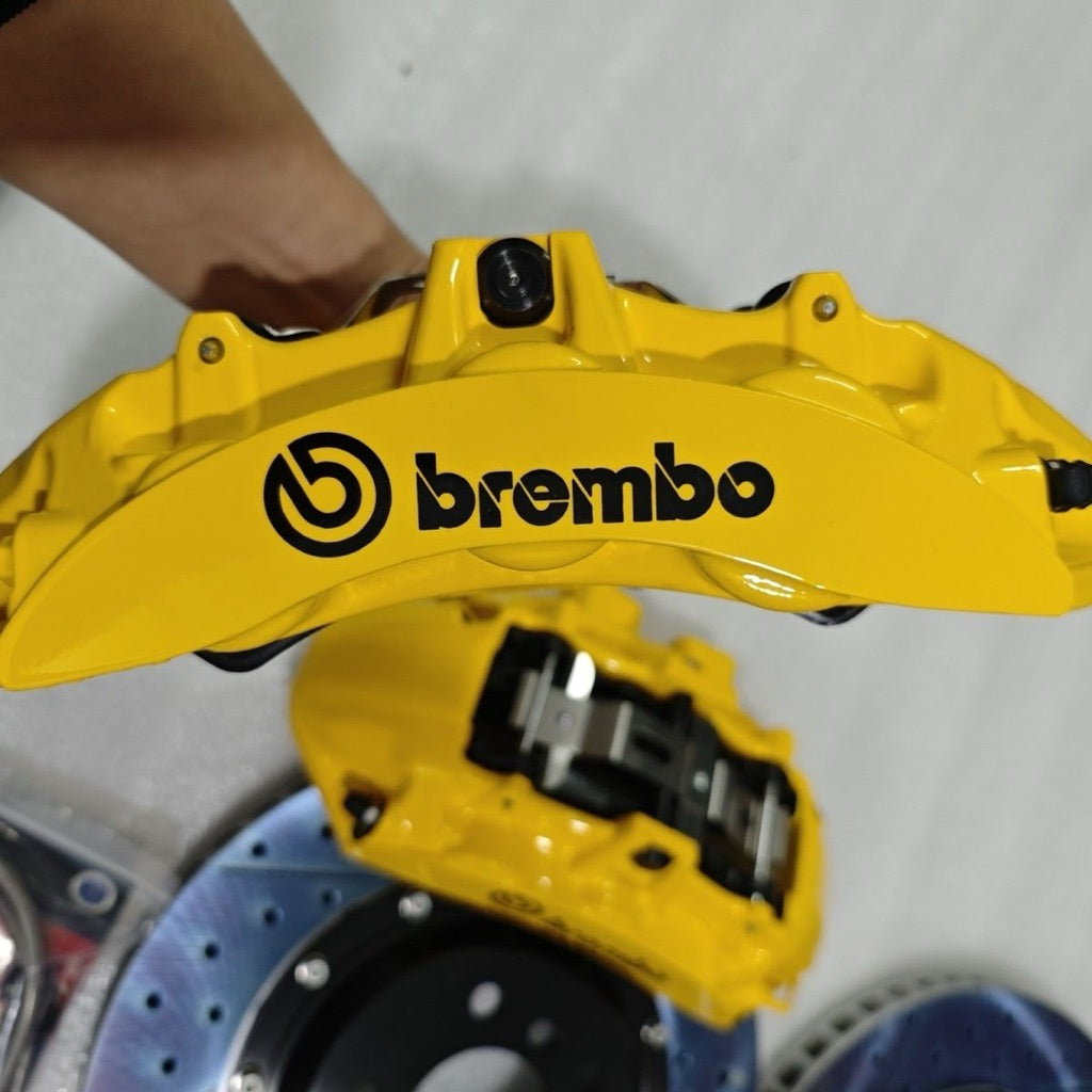 Brembo V6 6 pot suitable 18 inch brembo brake kit