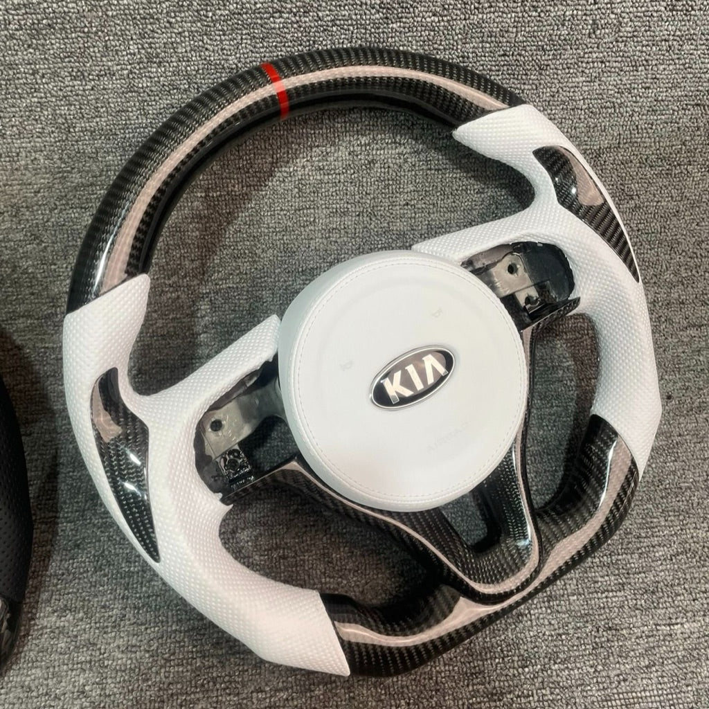 🟢Kia Rio Carbon steering forge carbon steering kia steering kia accessories