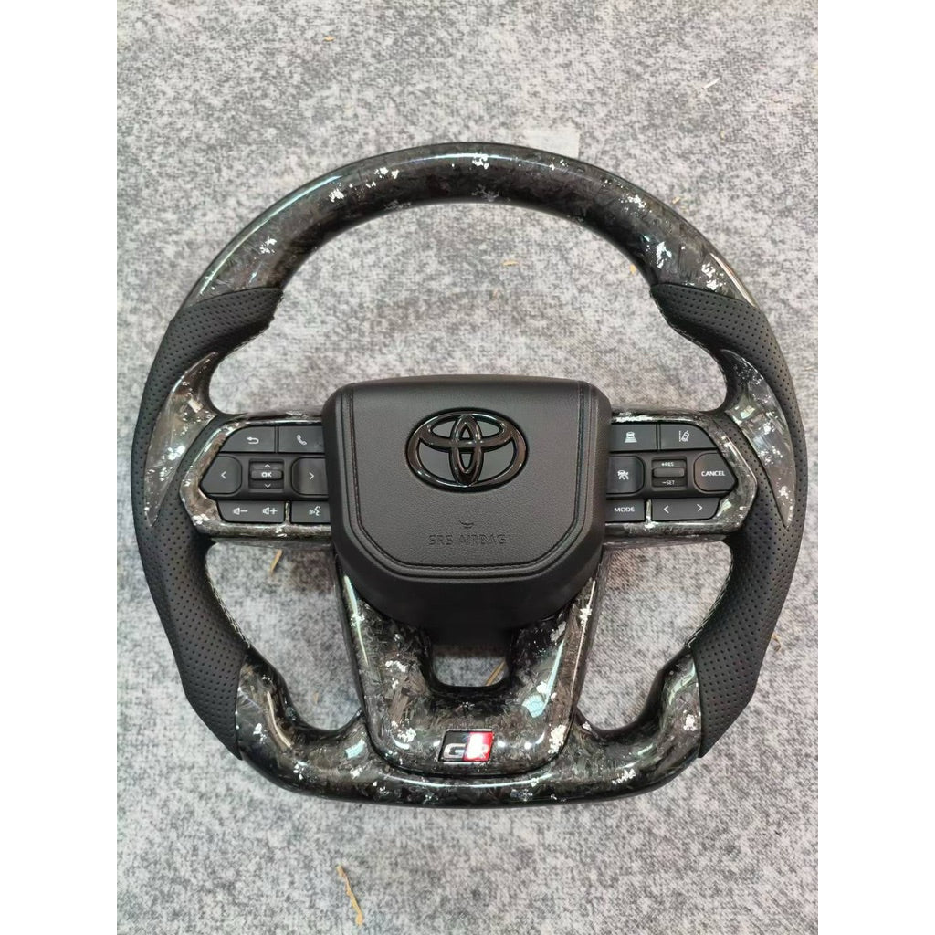 🔴LED GR Steering toyota carbon steering alphard vellfire vios camry steering premium custom steering