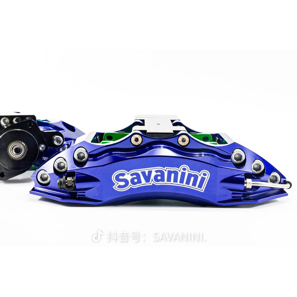 Savanini S47A Big 4 Pot Brake Caliper | High Performance BBK | CNC Forged | Strong Stopping Power