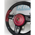 Porsche GT Carbon steering Wine Red 718 steering macan porsche steering