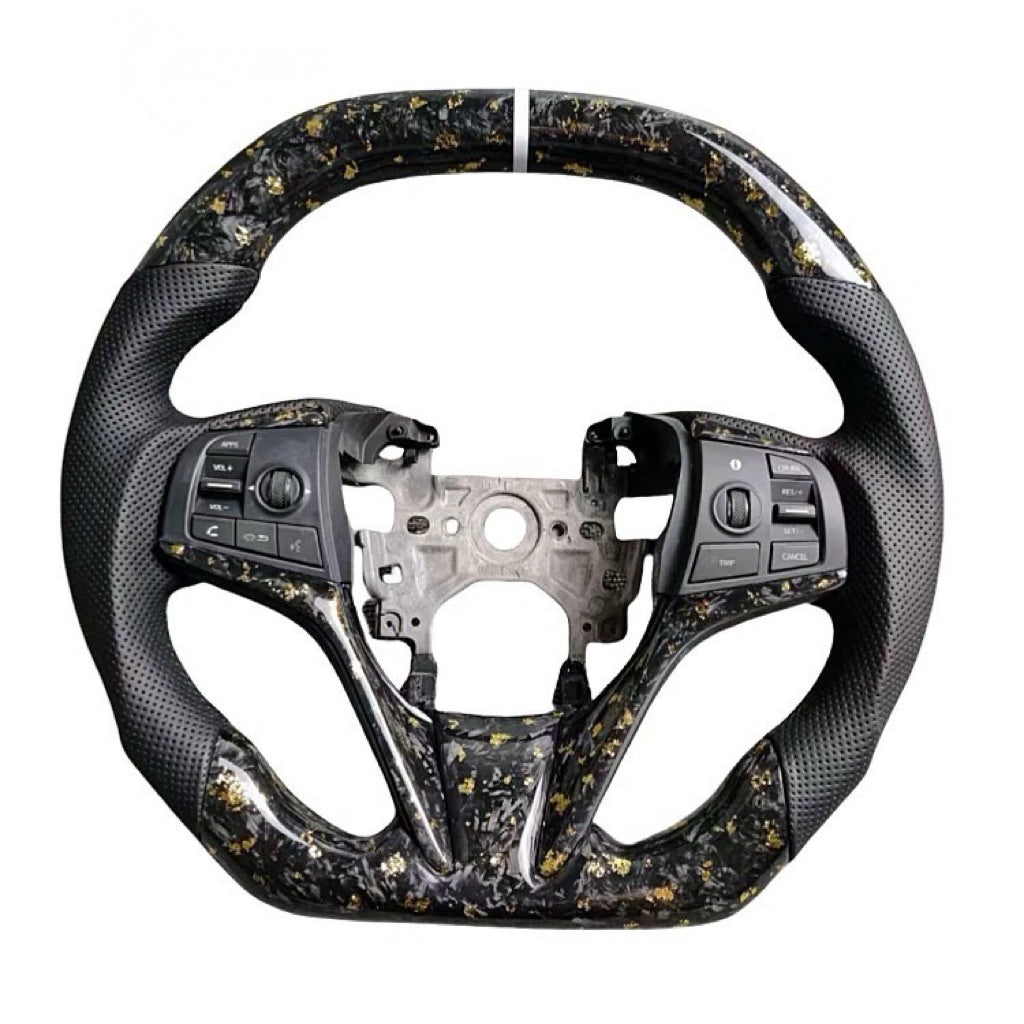 Honda Civic City Steering Hrv Crv carbon steering Forge carbon Napoa leather horn pad honda steering