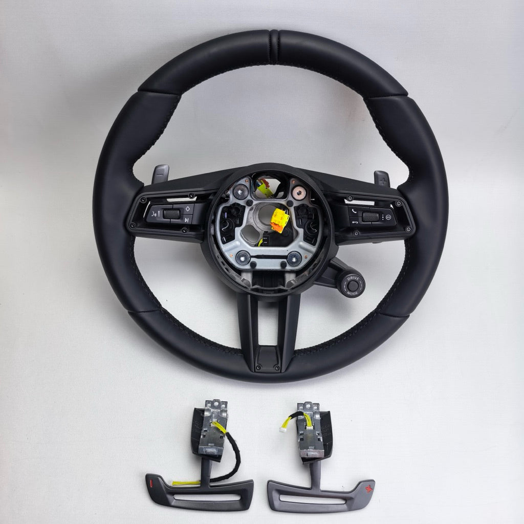 Porsche GT Facelift Carbon Steering Wheel | Porsche Steering Wheel Upgrade | Old to New GT Style | 911 Cayenne Macan Pan
