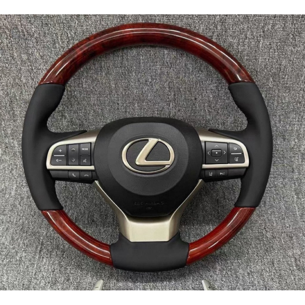 Lexus Wood F Sport Steering alphard Vellfire p...