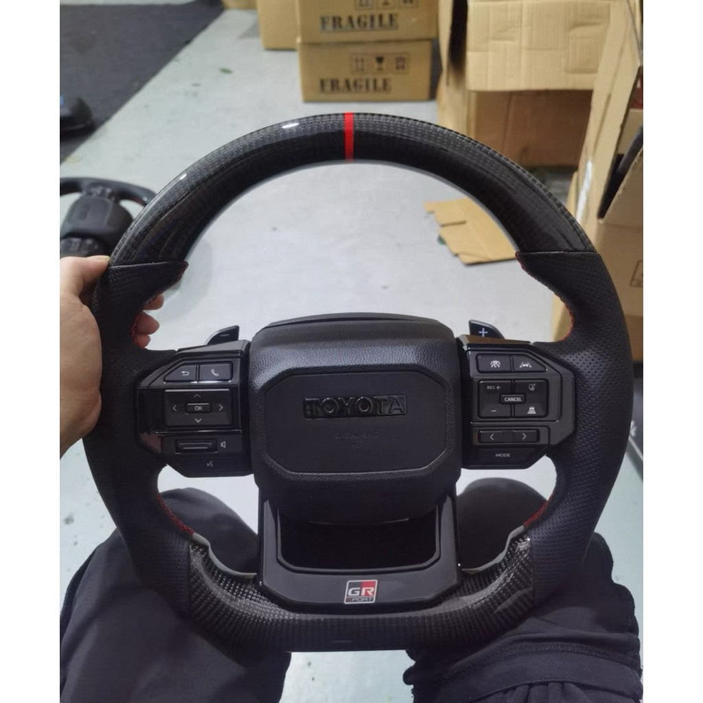 Toyota Facelift prado with paddle shifter gr steering pnp old car to new car