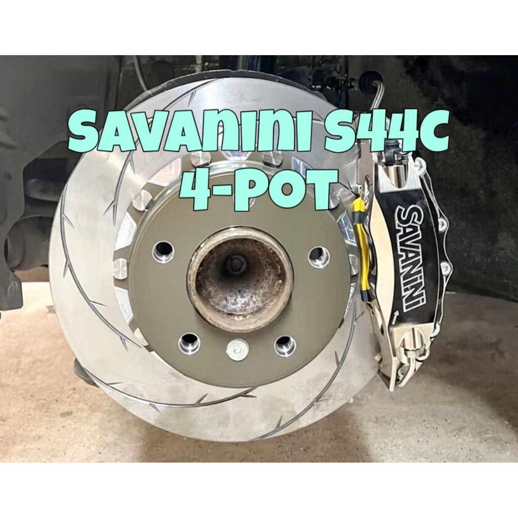 Savanini S44C 4 Pot Brake Caliper | Performance Big Brake Kit | CNC Forged | Street & Track