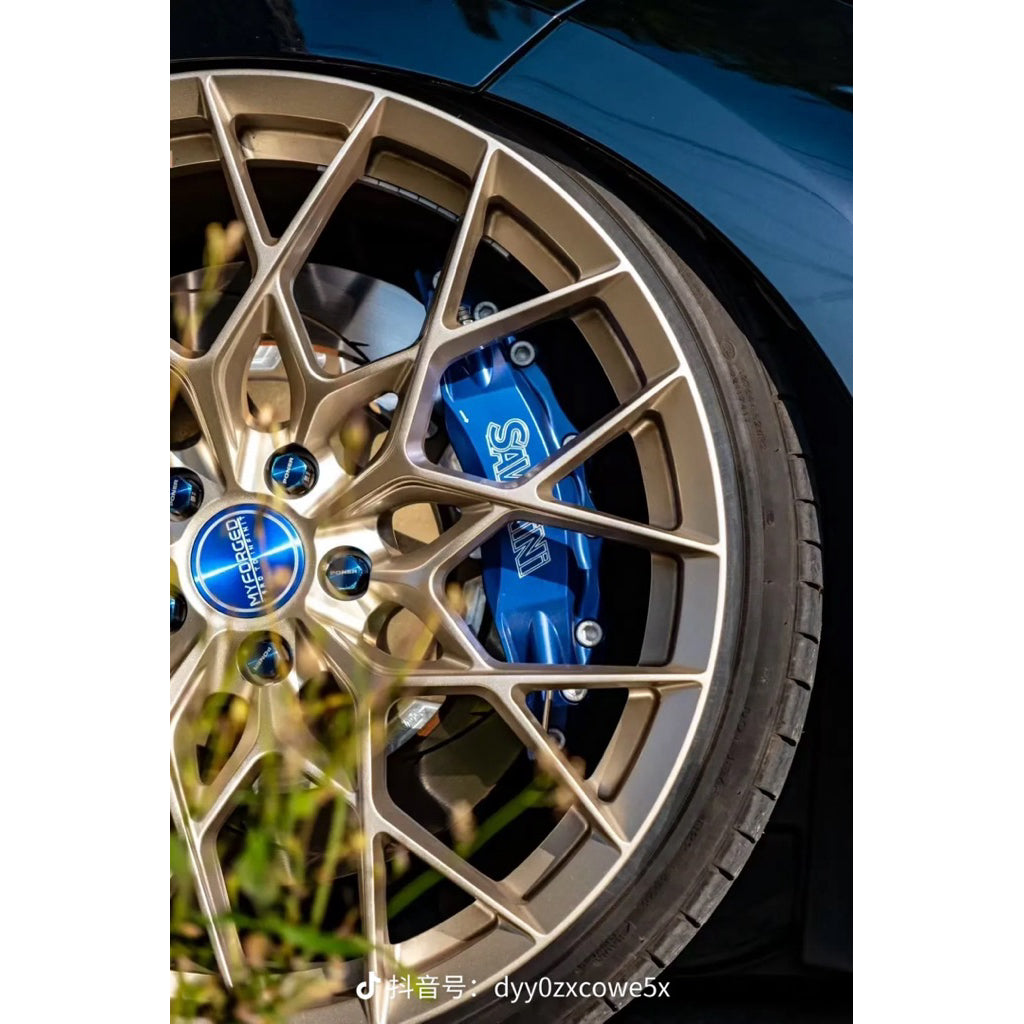 Savanini S46A 4 Pot Brake Caliper | High Performance Big Brake Kit | CNC Forged | Track Ready