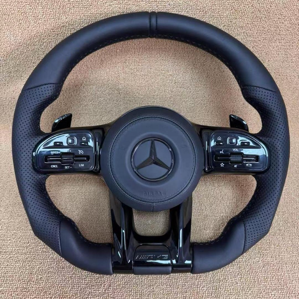 Mercedes AMG Nappa leather Steering suitable all class mercedes steering amg steering mercedes accessories