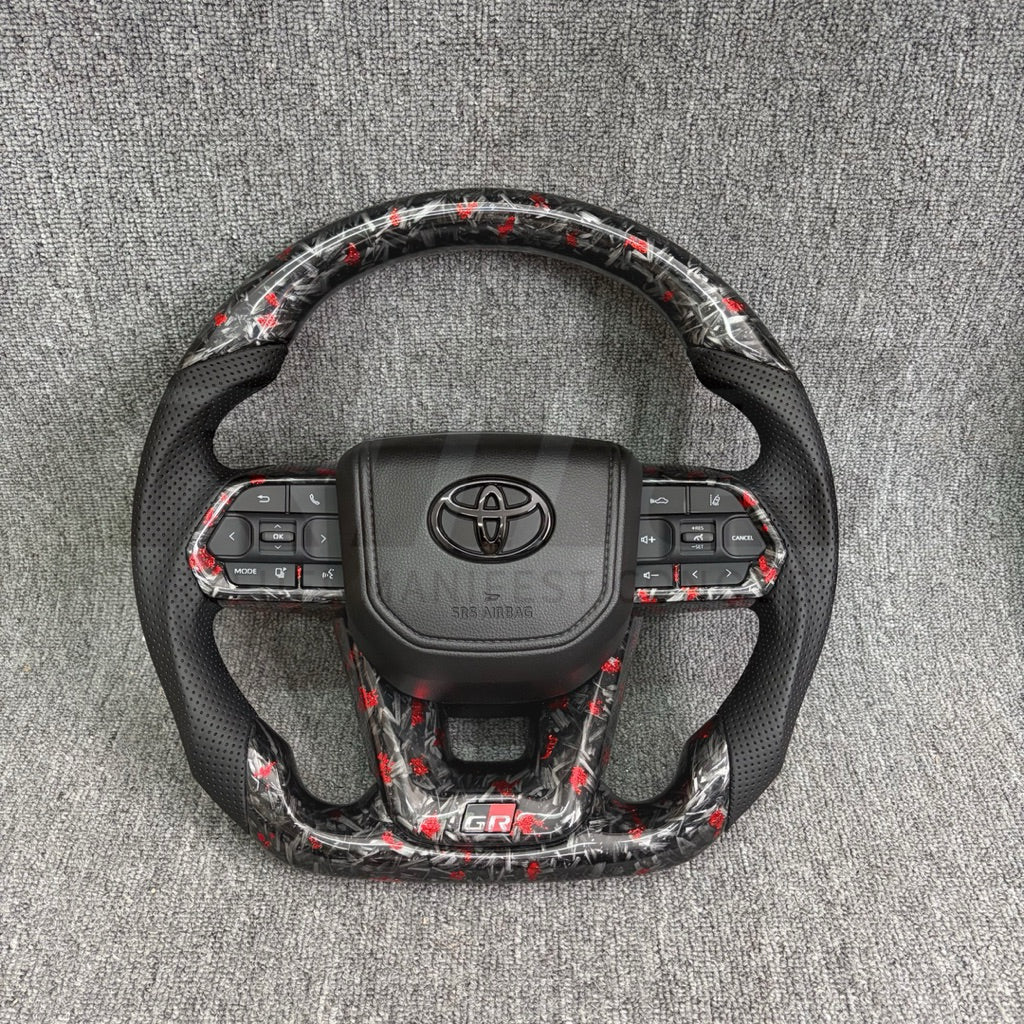 Perodua Gr steering Forge carbon colour toyota gr steering
