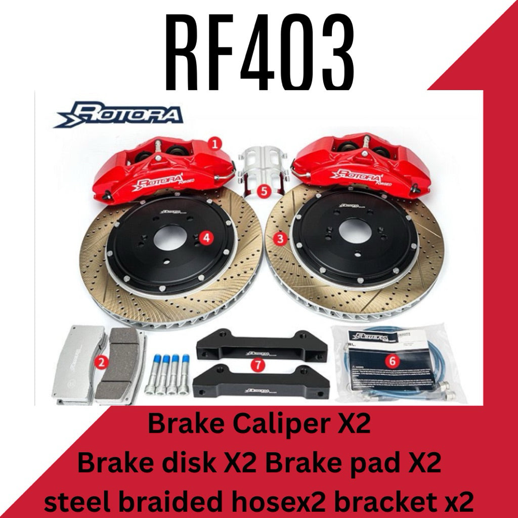 Rotora RF403 4 Pot Caliper suitable 16 17 18 vehicle brake caliper