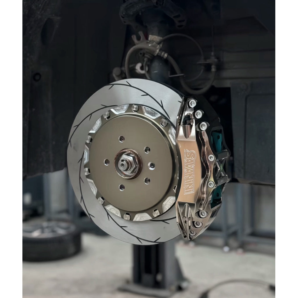 Savanini S66C 6 Pot Brake Caliper | Heavy Duty Big Brake Kit | CNC Forged | High Stability Braking