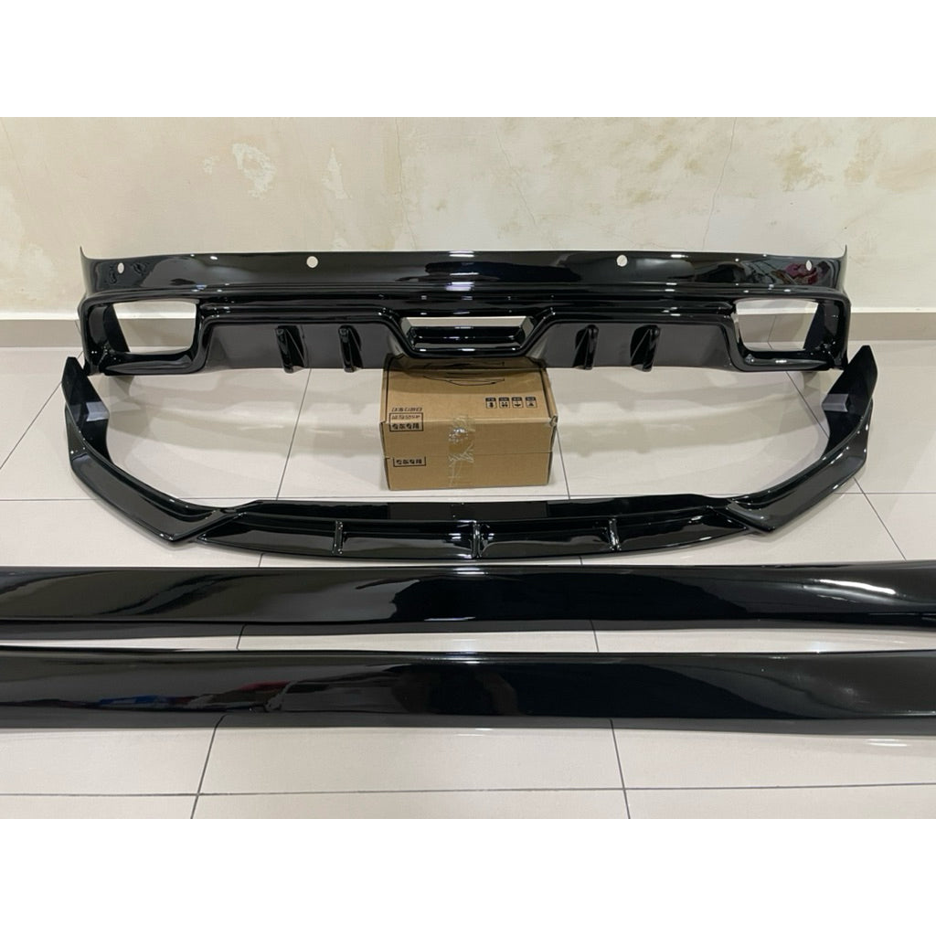 Proton x50 FL bodykit Diffuser Front lip Sideskirt Proton bodykit accessories
