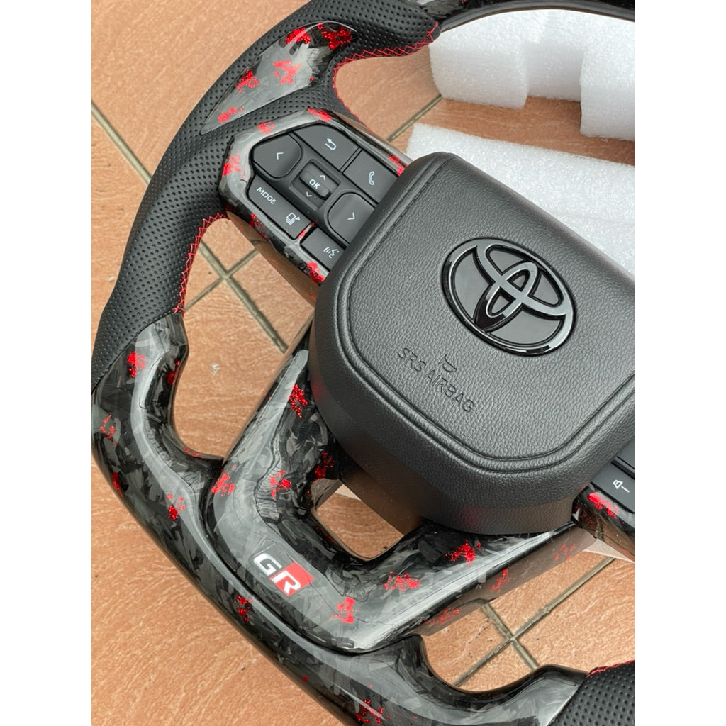 Toyota Steering Forge Carbon Custom Made Plug and play Real high quality carbon colour premium