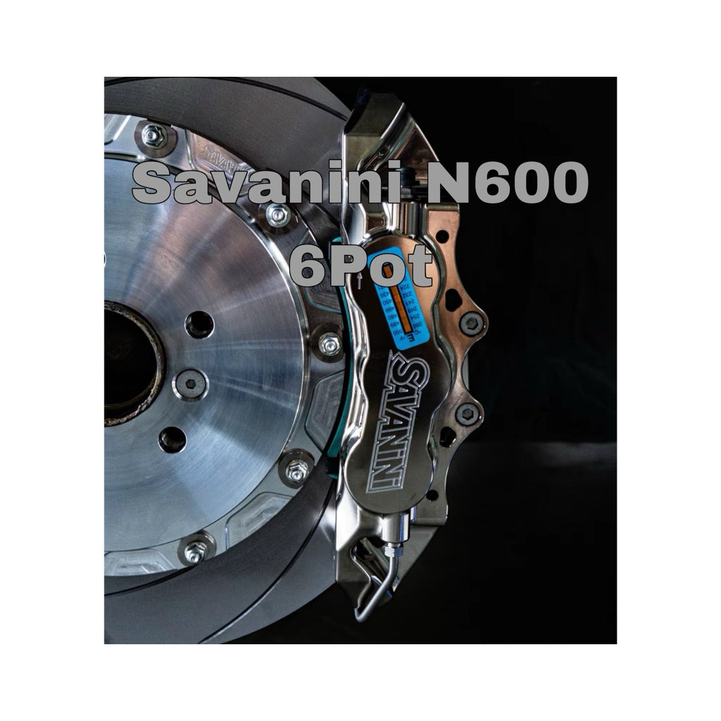 Savanini N600 6 Pot Brake Caliper | Big 6-Pot BBK | High Performance | CNC Forged