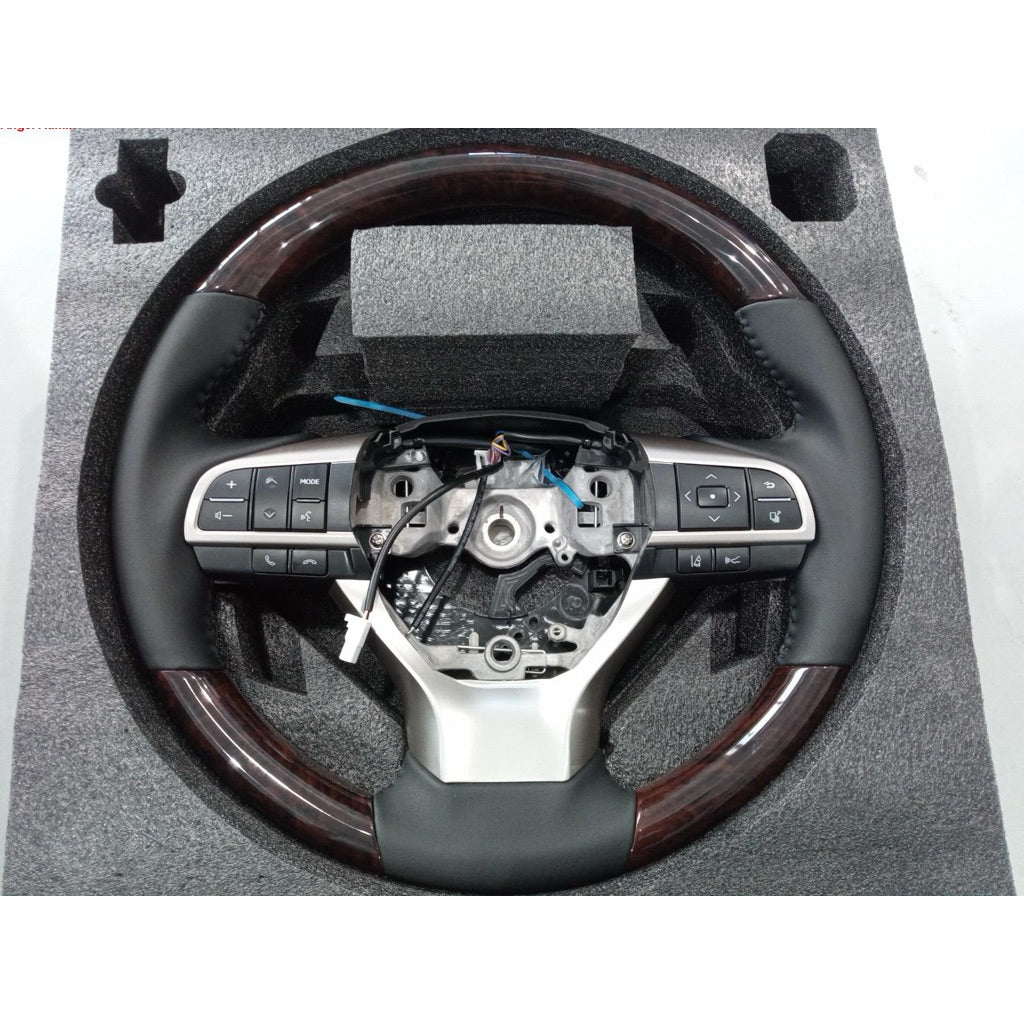 Lexus Wood F Sport Steering alphard Vellfire p...