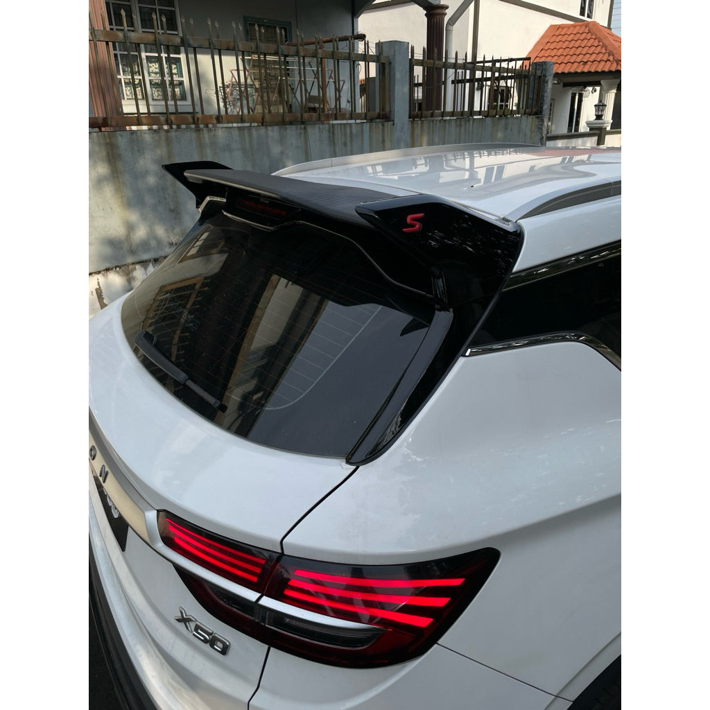 Proton X50 V2 Style Spoiler Aerodynamic design X50 bodykit Accessories X50 spoiler